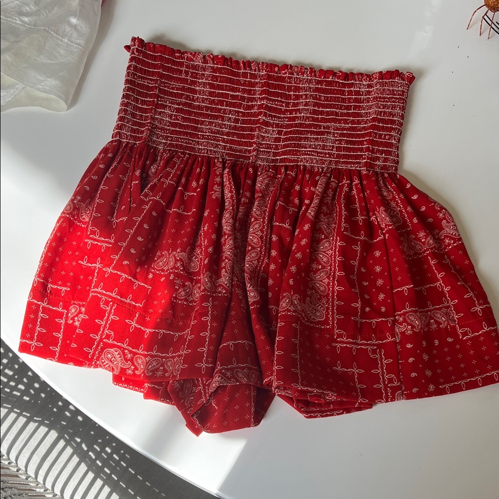 Erica skirt by Koch in red bandana print